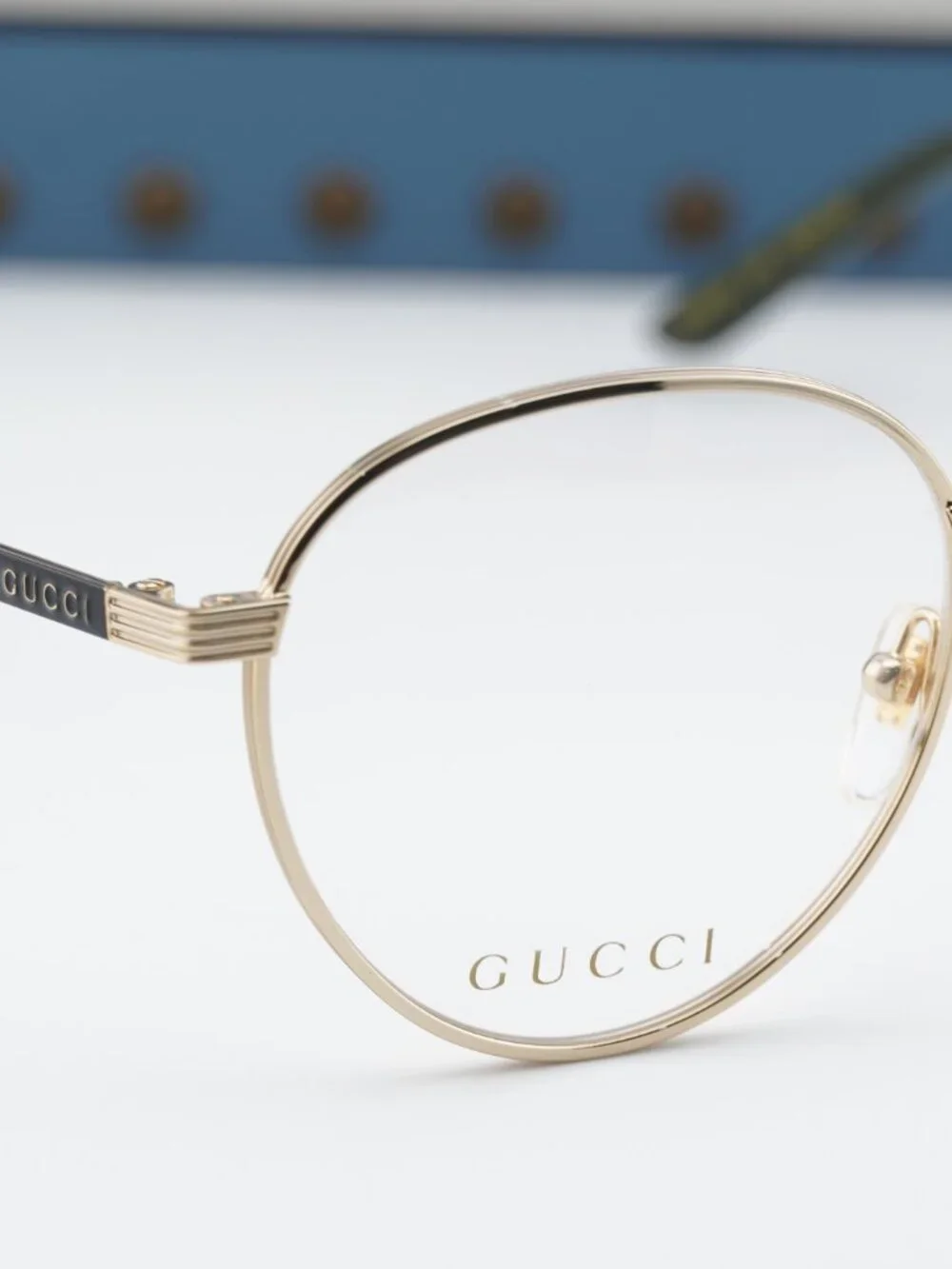 Gucci GG0942O 003 Round Eyeglasses - Gold 51mm